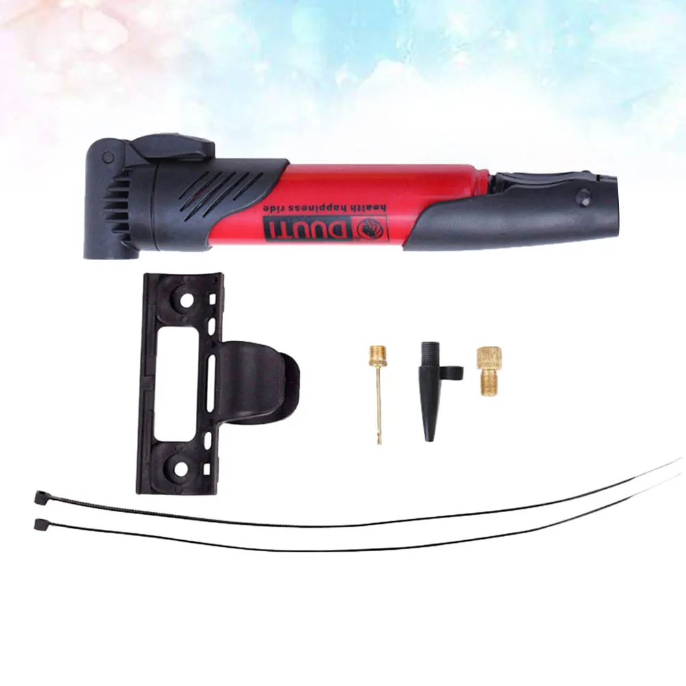 

Mini High-Pressure Bike Pump Portable Mountain Handle Inflator Bicycle Accessories Multi-Function Air Needle Universal American