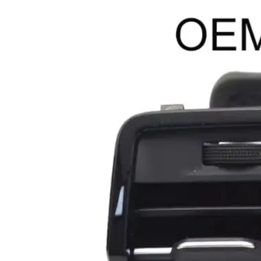 Rear Air Vent Outlet 83G819203 Black ABS Adjustable Slats For For Q3 For Q3L 2019-2025 Replacement AC Conditioning Duct Interior