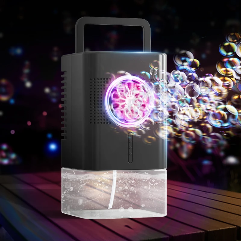 Draagbare bellenmachine van 400 ml met grote capaciteit voor buitenfeestjes, duurzaam model