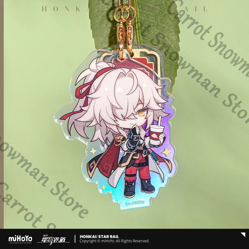 هونكاي: سلسلة رحلة قطار السكك الحديدية النجمية Q نسخة من الأكريليك قلادة الديكور الرسمية هدية إصدار جامعي أصلي