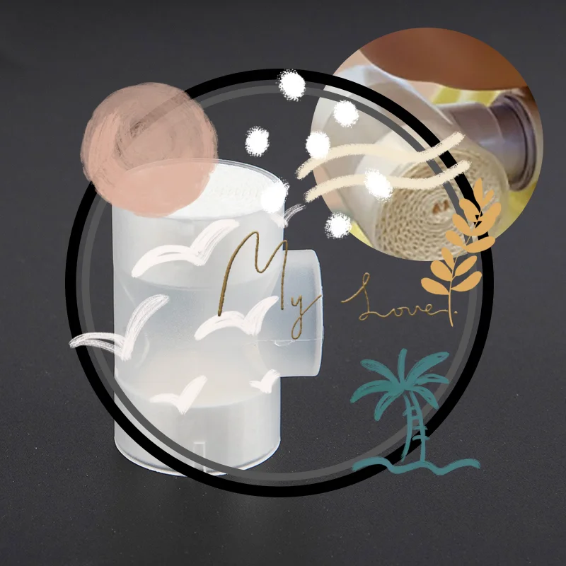 مبادلات الرطوبة الحرارية المعقمة القابل للتصرف، مرشح HME لفتحة القصبة الهوائية #1