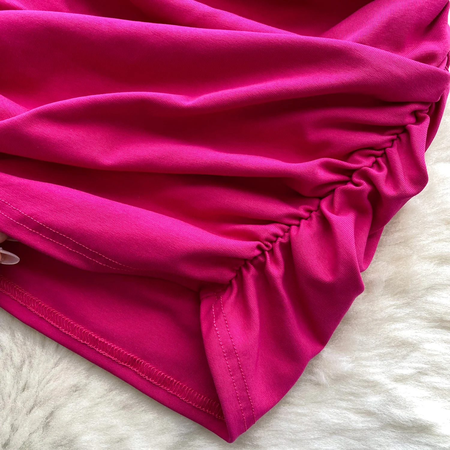 Chic vintage Impiombato aderente senza maniche Elegante fata moda coreana Boho Vestito estivo da donna mini abito