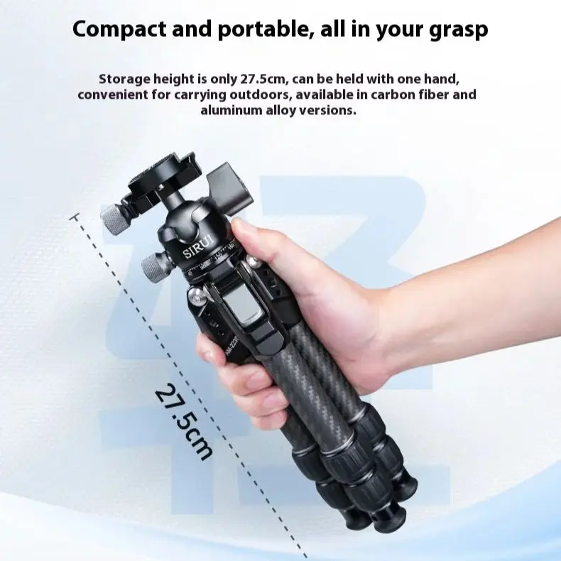 Sirui AM223S Штатив для зеркальной камеры из углеродного волокна Компактный и портативный сферический подвес