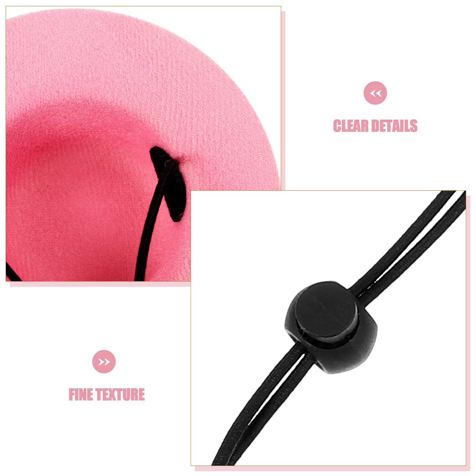 

Pet Adjustable for Cats Pink Decorative Puppy Accessory Party Festival Hats Pet Supplies Photoshoot Props Sun