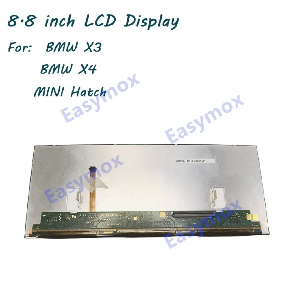 8.8 palec LCD displej obrazovka pro BMW X3 BMW X4 MINI DVD GPS navigace auto přístrojová deska ovládání panel LQ088K5RZ05