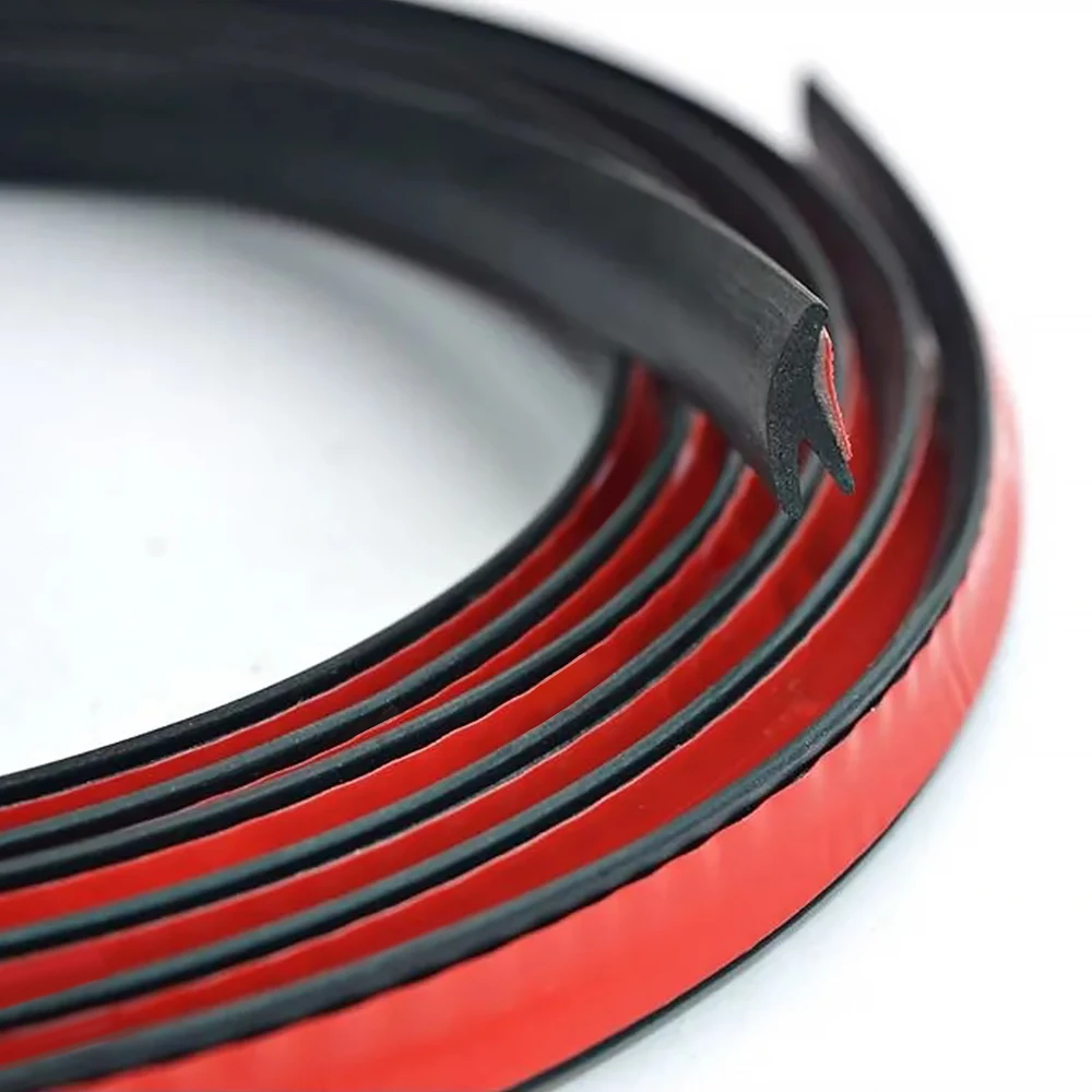 3M Car Door Edge Protector Strip Trim Y-Shape Rubber Guard Seal Waterproof EPDM Seal Edge Shield Encloser Car Weatherstrip Seal