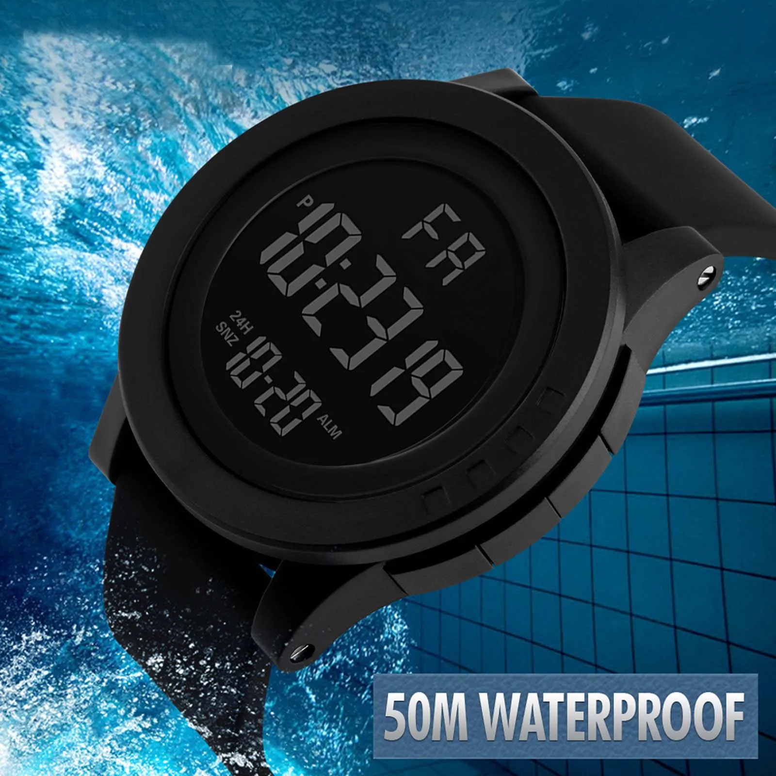 Men Sport High Watch Led Digital Watch A Variety Of Styles Of Cool Sports Electronic Watches With 4 Buttons Waterproof Watch