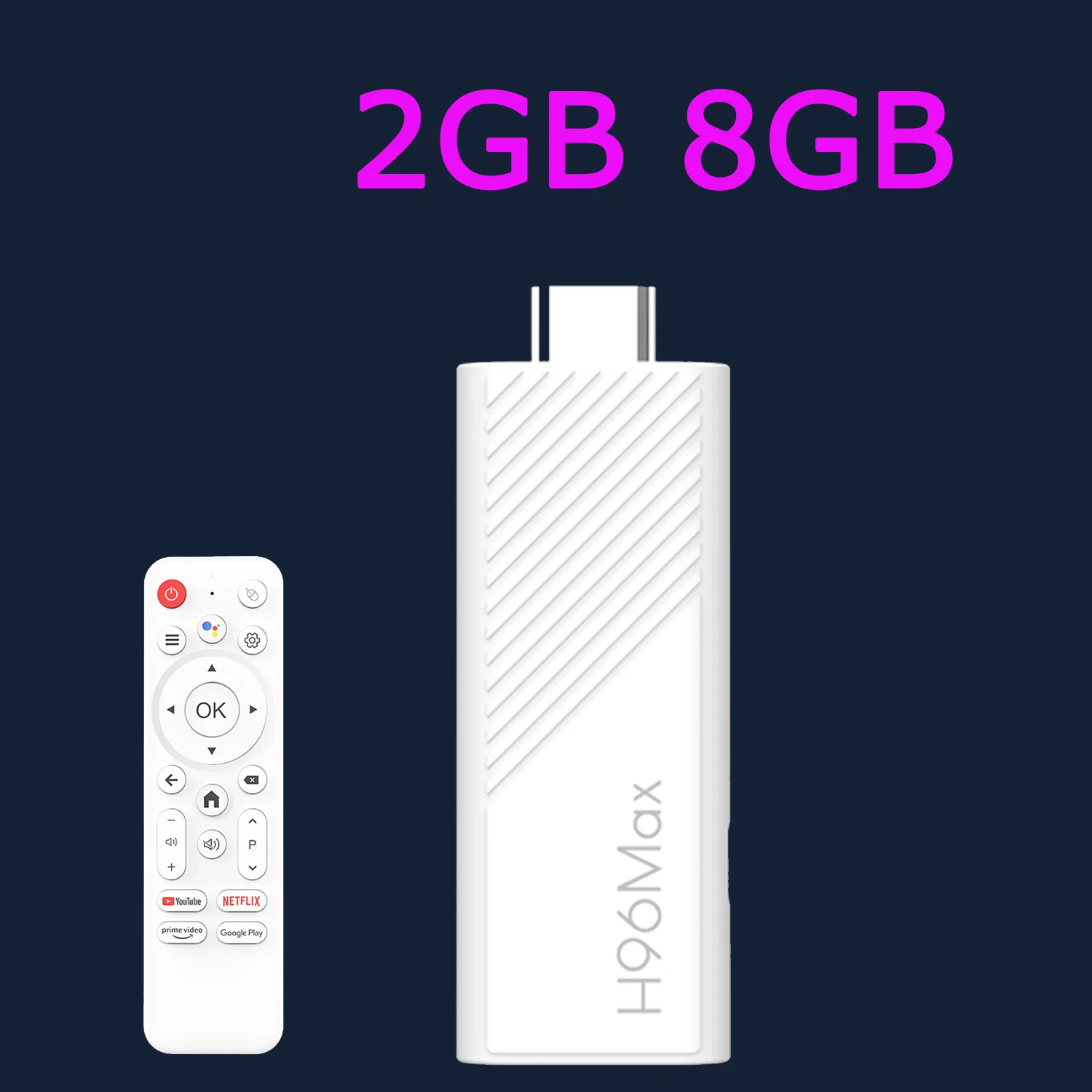 Hoxkee H96 Max ТВ-приставка 4K, Android 10, 4 ГБ ОЗУ, 32 ГБ ПЗУ — фото товара