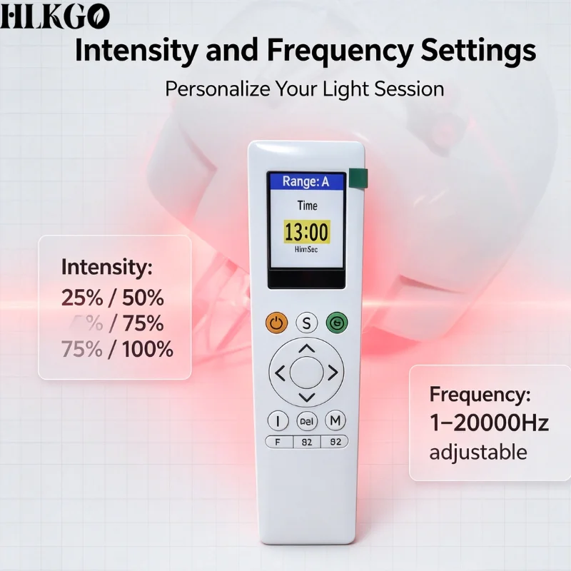 Clinical Grade 1070nm PBM Brain Helmet 1-20000Hz 4-Zone Adjustable Infrared Light for TBI Stroke Cognitive Recovery Home
