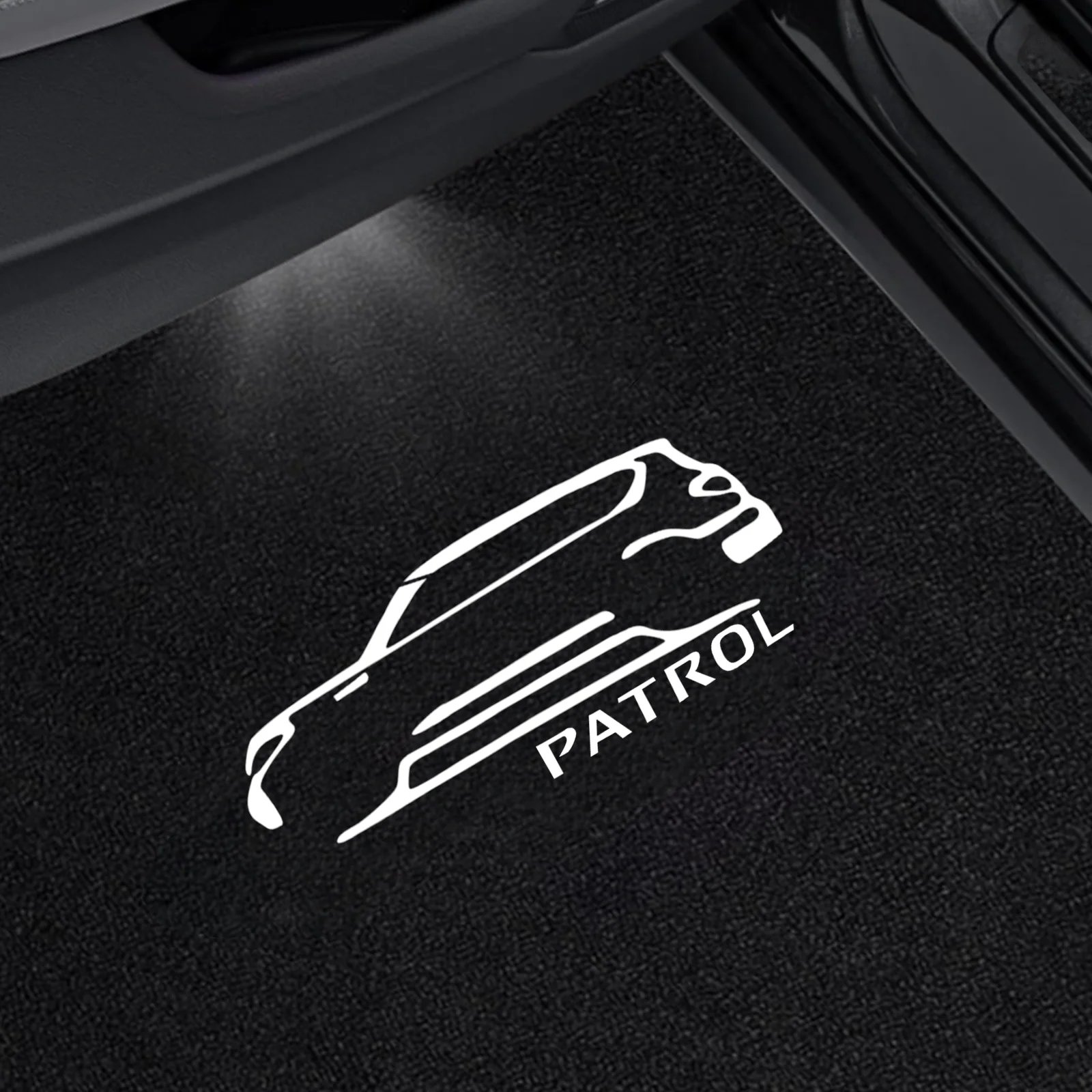4PCS Car Welcome Light For Nissan Patrol Y62 2010-2022  LED Door Projector Shadow Lights For Patrol Y62 2021 2020 2019 2011 2012