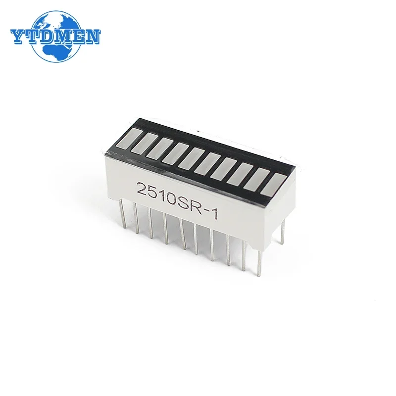 5/10pcs 10-segment Light Bar Led Display Module Red/Green/Blue/yellow-green LED Digital Tube 20 Pins LEDs Displays for Arduino