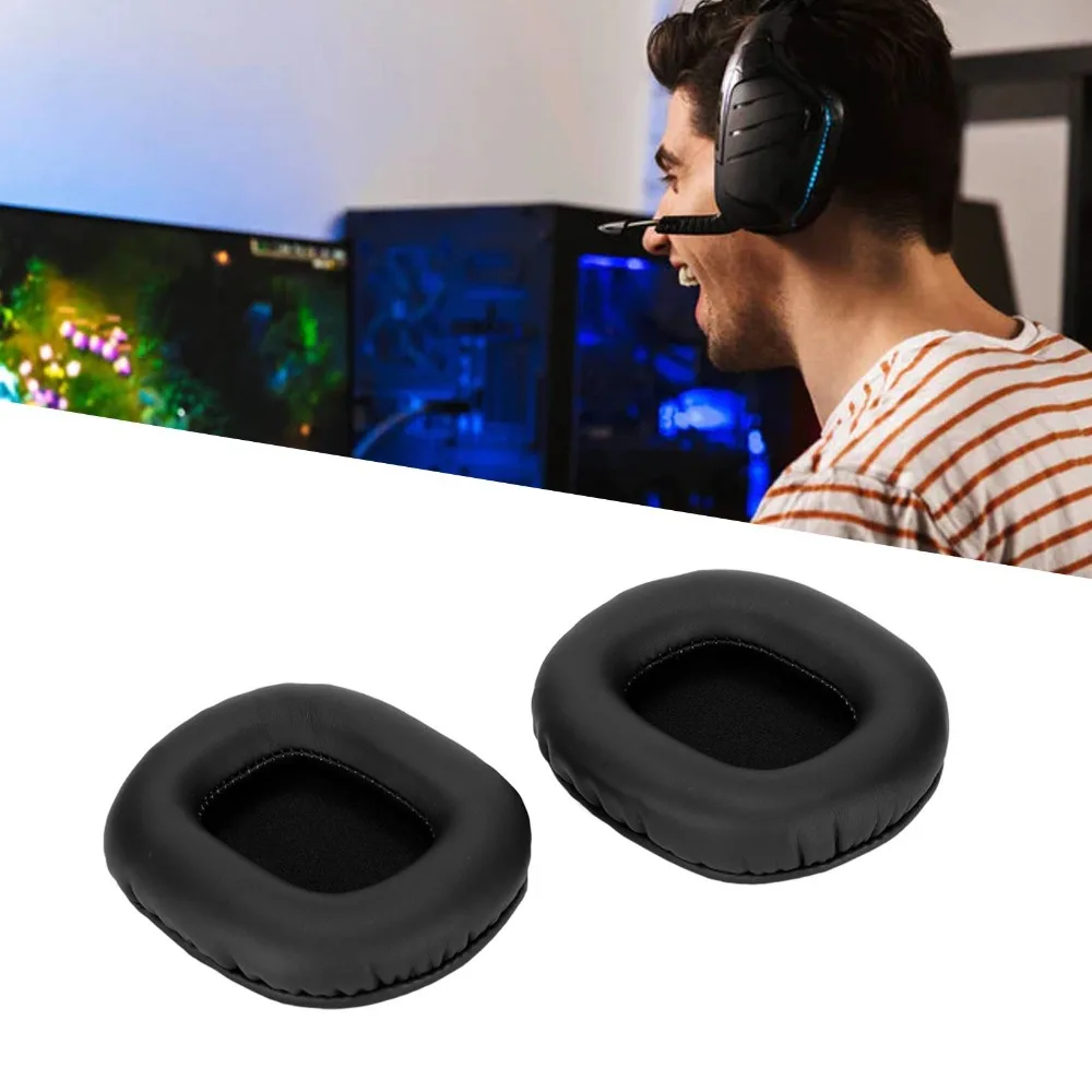 2PCS Soft and Comfortable Replacement Ear Pads Noise Isolation Ear Cushions for Edifier W800BT W808BT K800 K830 Headphone