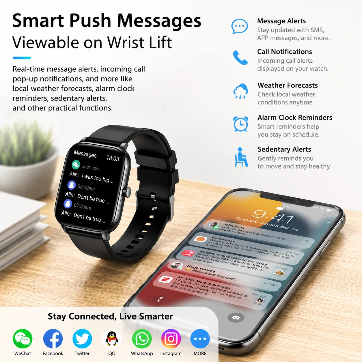 Ультратонкие умные часы для му – обзор и цена Smartwatch Health Watches For Women