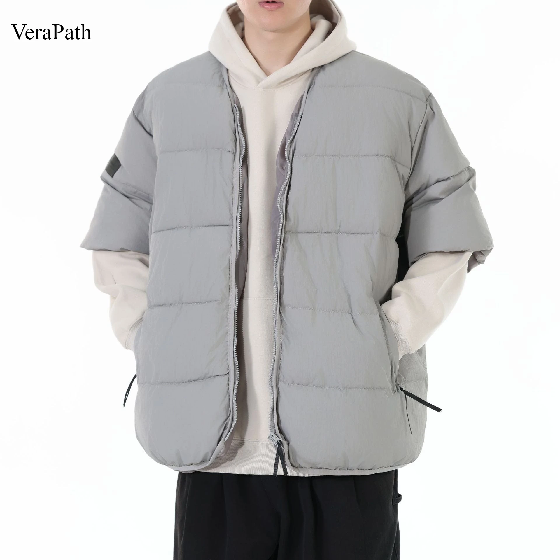 

Fall/Winter Port Style Half-Sleeve Cotton Coat for Men and Women - Retro Loose Fit Trendy Brand Cotton Jacket Coat