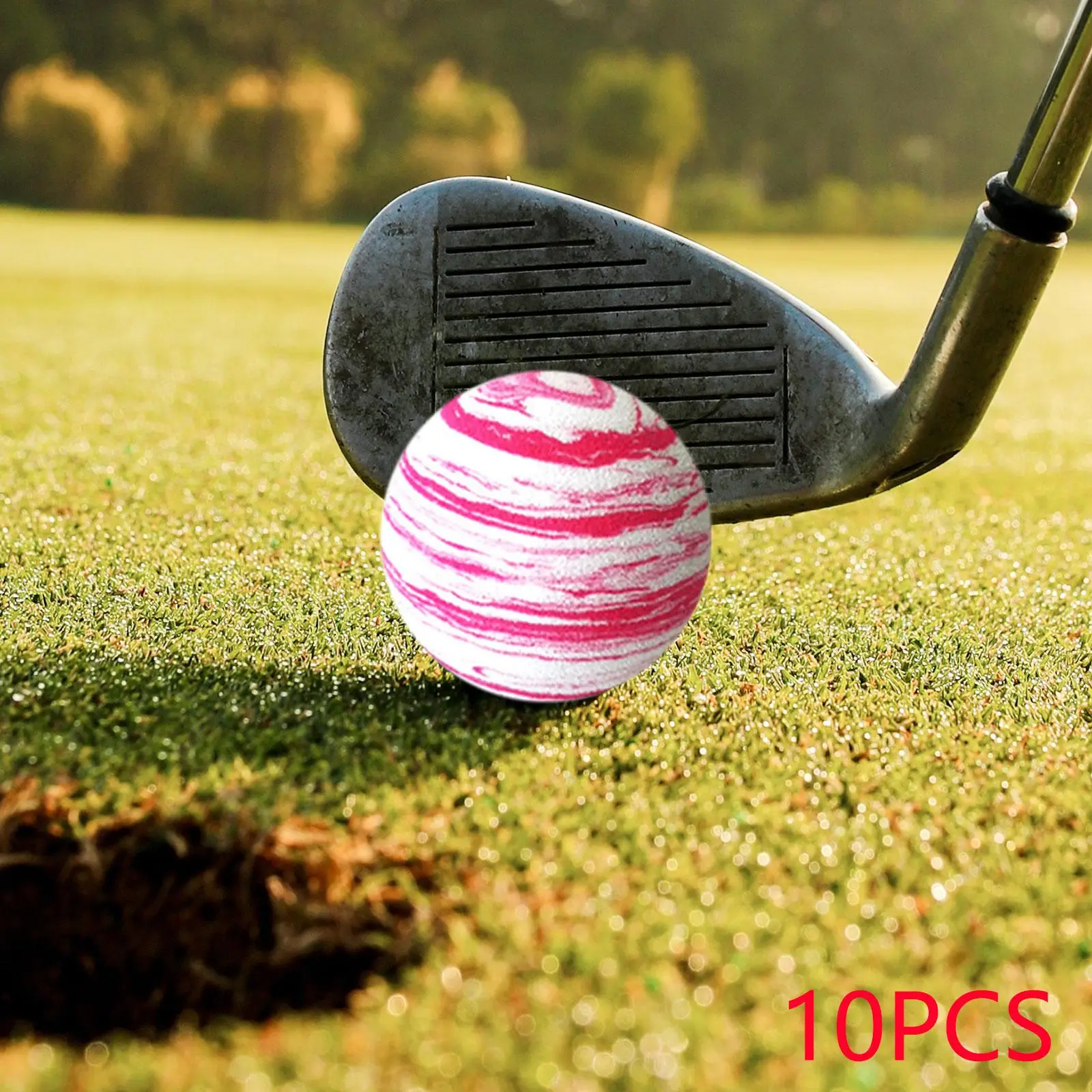 Soft Foam Golf Balls for Indoor Outdoor Practice Durable EVA Material Lightweight Reusable High Performance Swing for Garden