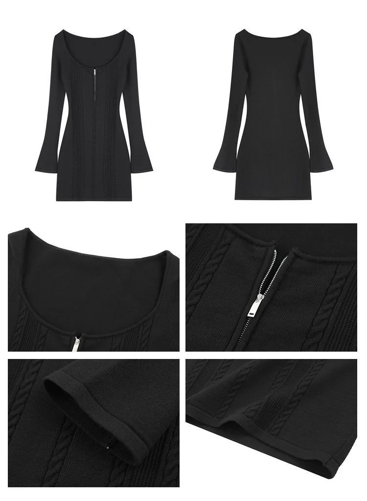 

Knee Length Pullovers Cotton Sweaters Jumpers Women Embellished Batwing Daily Lady Decorative Splice Cinch Waist Grid Style Slit