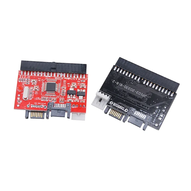 IDE zu SATA Adapter SATA zu IDE Konverter Bidirektionale Konvertierung 100/133 HDD/SSD/CD/DVD Riser Karte für PC Desktop JM20330 Chip