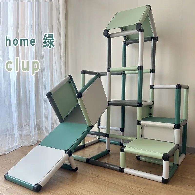 Climbing frame Domestic UP set Crawling exercise Home indoor small amusement park slide combination