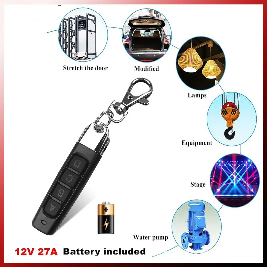 1 ~ 10 قطعة 433 ميجا هرتز السيارات نسخة التحكم عن بعد فتحت باب المرآب الكهربائية تحكم عن بعد الناسخ استنساخ استنساخ رمز الارسال