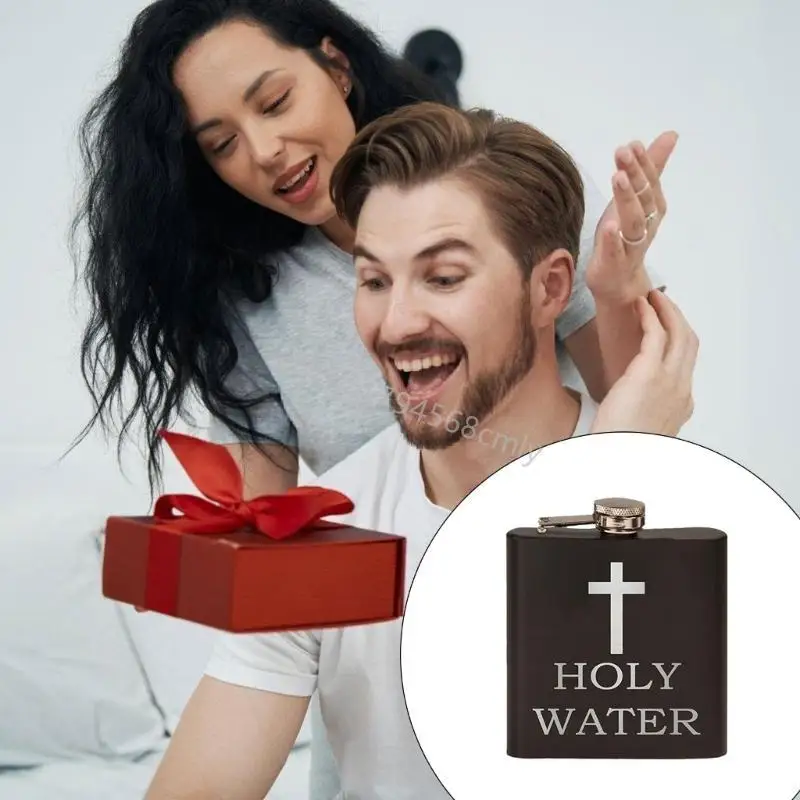 Stainless Steel Outdoor Holy Water Bottle 3