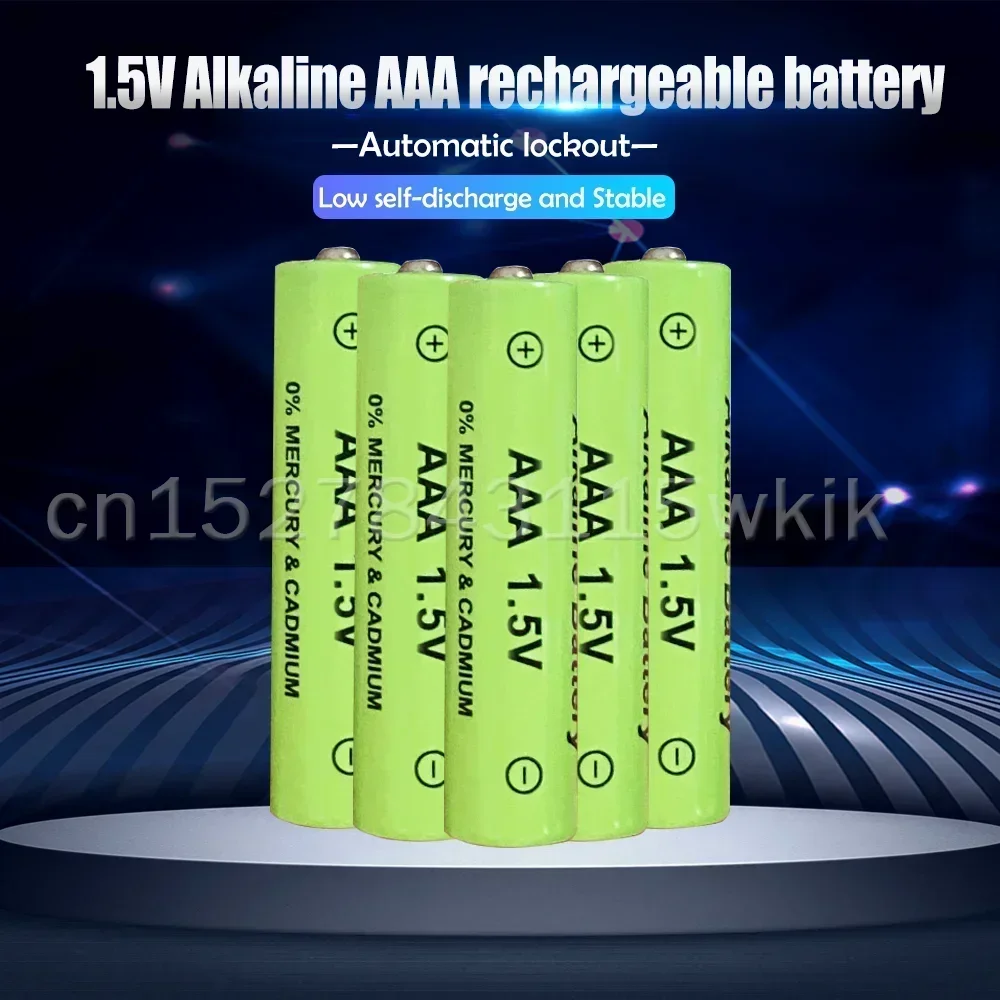 1-4PCS 1.5V 2100mAh AAA 3A Alkaline Rechargeable Battery For Camera Flashlight Toys Shaver Watch Mouse Clock Remote Control