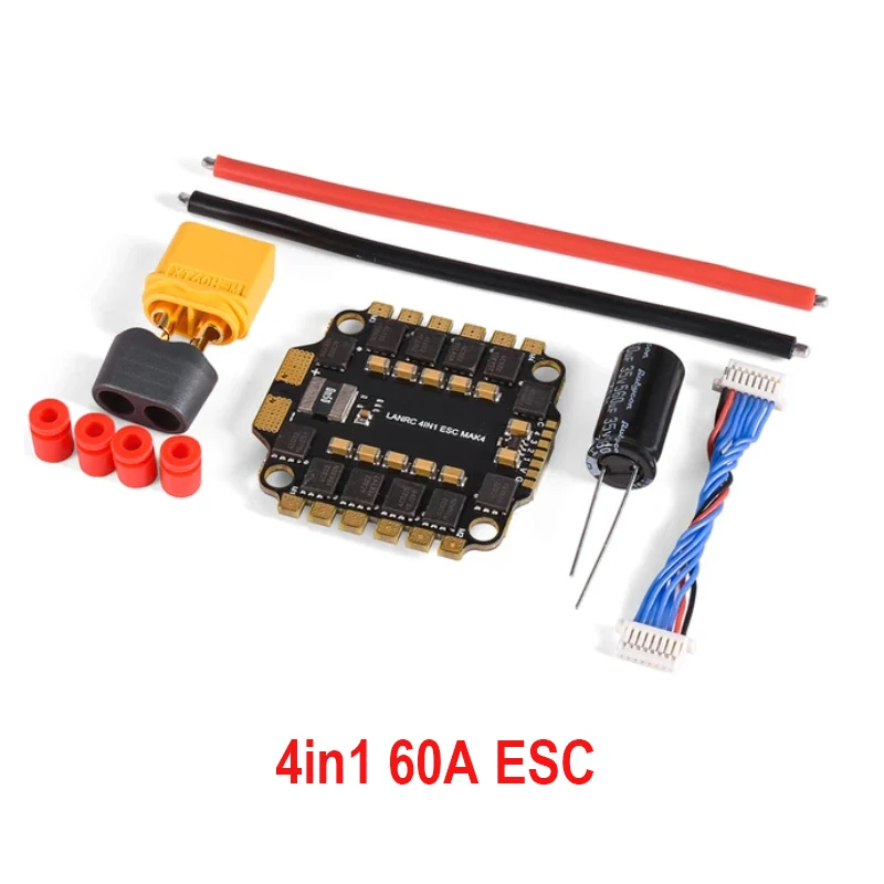 NEW F4 V3S PLUS Flight Control FC Support BetaFlight/INAV BLS-45A/60A 4in1 ESC Stack For RC FPV Drone Plane Quadcopter