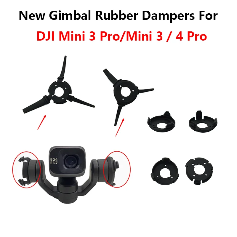 

Original New Gimbal Rubber Dampers For DJI Mini 4/Mini 3/3 Pro Damping Cushion Shock-absorber Ball Drone Repalcement Repair Part