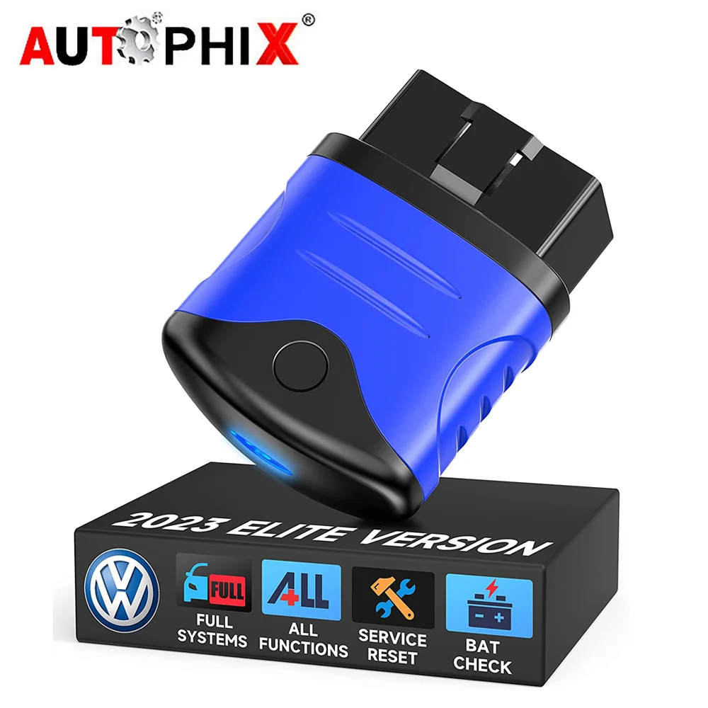 

AUTOPHIX 3310 Bluetooth OBD2 Scanner for VW/ Audi/ Skoda/ SEAT Full-System Diagnostic Tool Service Reset BAT Check