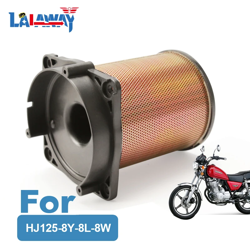 

2 Pack Motorcycle Air Filter Motor Bike Intake Cleaner For Haojue Suzuki HJ125-8Y-8L-8W ,Air Filter