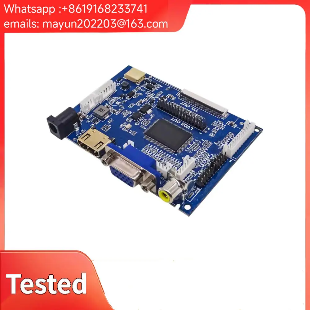 

TTL LVDS LCD Controller Board: HDMI/VGA/2AV 50PIN for AT070TN90/92/94 (VS-TY2662-V1).