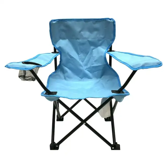 

Beach Baby ® Kids Folding Camp Chair with Matching Drawstring Carry Bag, Ages 2 to 5 Years, Heavy Nylon Fabric
