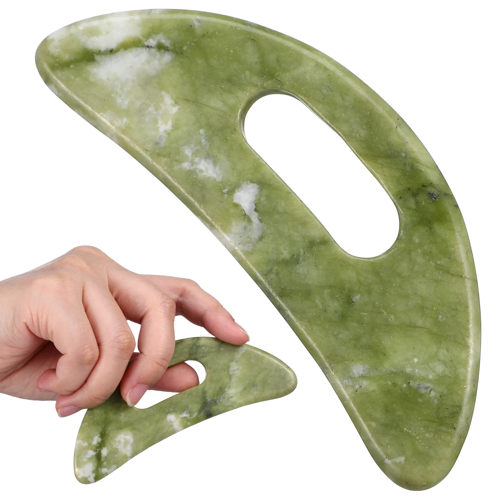 Scraper Jade Scraping Board Man Cervical Spine Massager Comb Gua Sha Tool