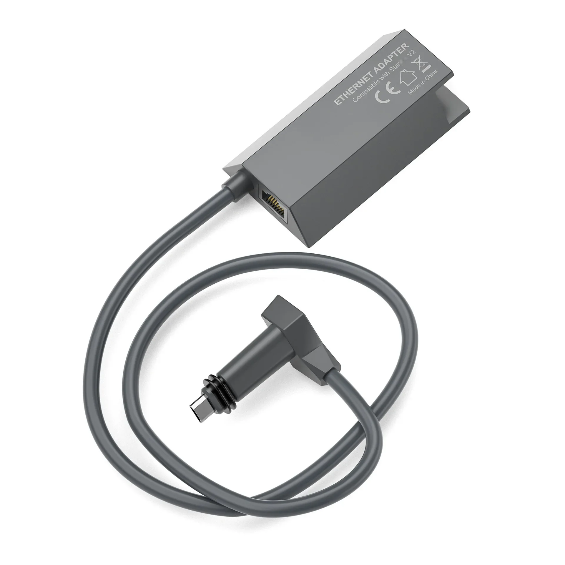 StarV2 Ethernet Adapter RJ45 Gigabit Internet Cable Connector 1000Mbps LAN Network Adapter for Starlink Gen 2