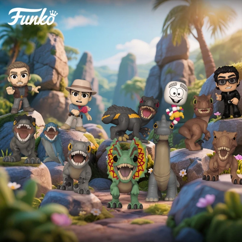 

Jurassic World:Rebirth Mystery Minis Figures Blind box Funko Pop Jurassic Park Figure Collectible Limited Edition Toy Gift