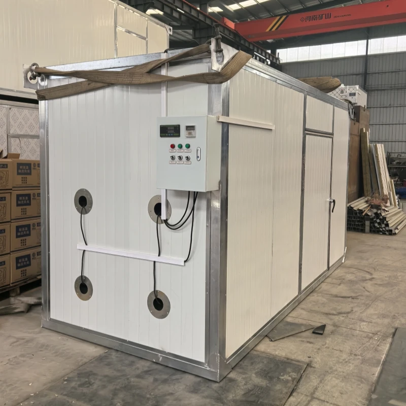 Energy Saving Industrial 144 Trays PLC Controlled Gear Drive High Capacity Shrimp Dehydrator Fruit Drying Machine Food Air Dryer