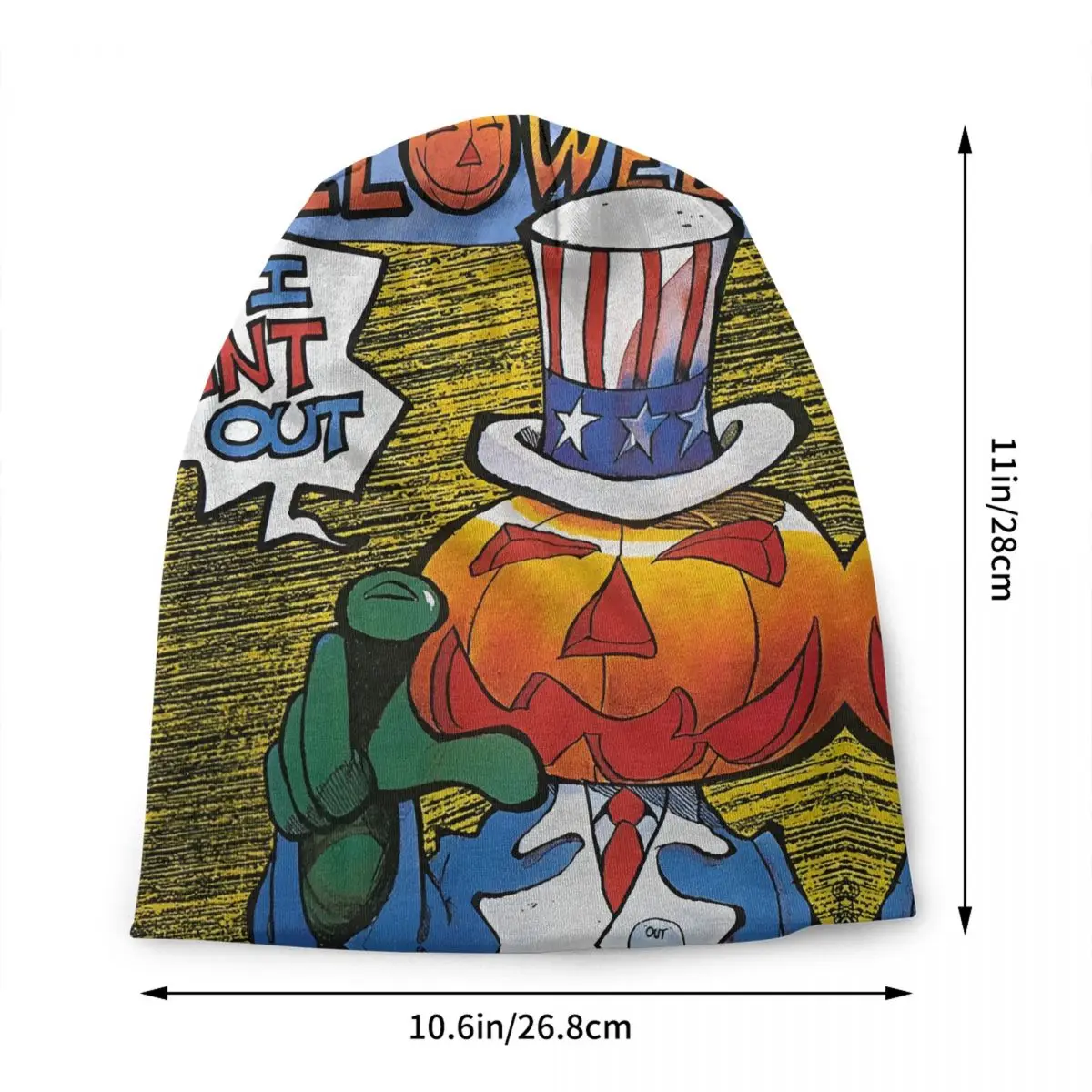 Custom Band Heavy Metal H-Helloweenes Poster Hot Skullies Beanies Caps Winter Knitting Hat Women Bonnet Hats Outdoor Ski Cap