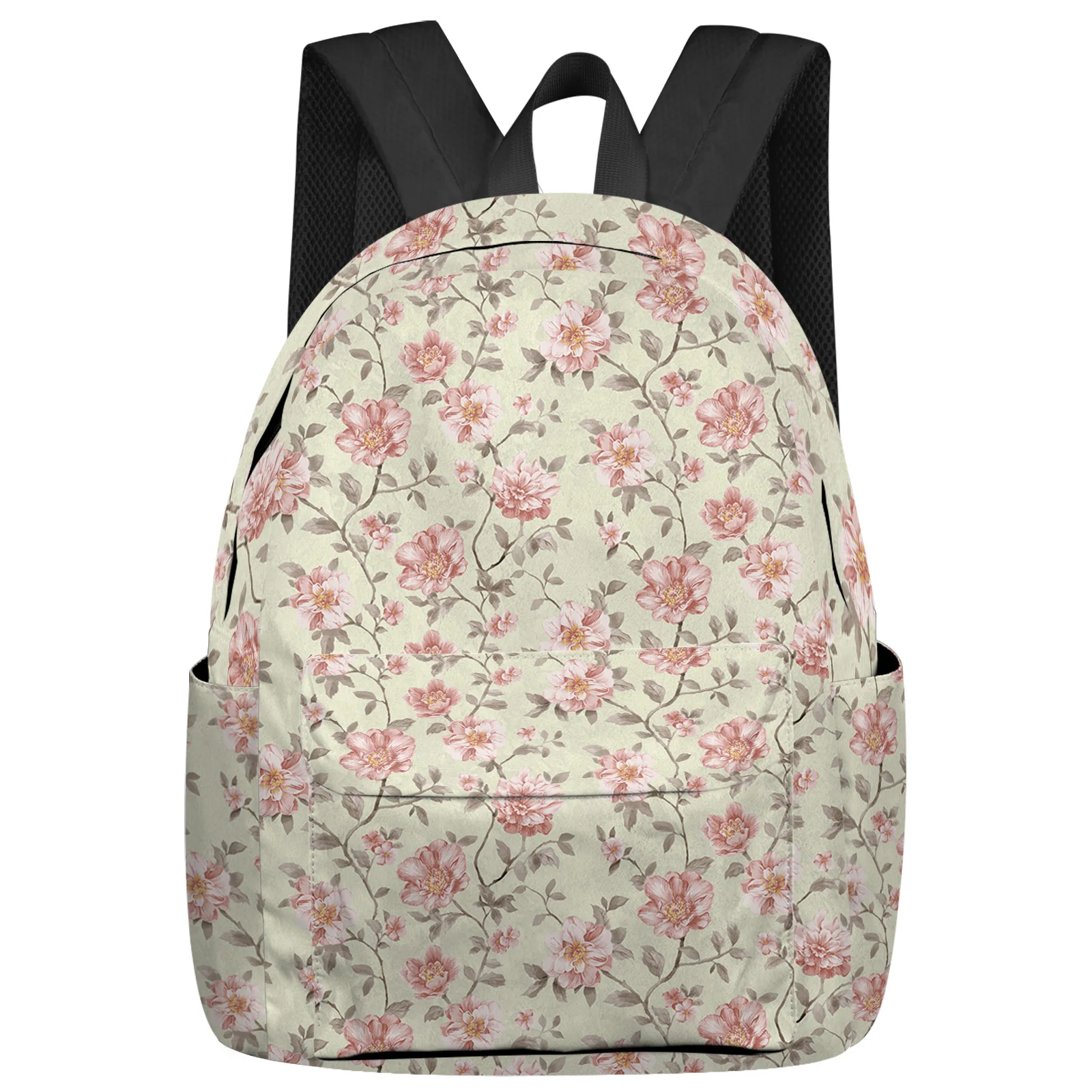 

Flowers Plants Magnolias Student School Bags Laptop Custom Backpack For Men Women Female Travel Mochila