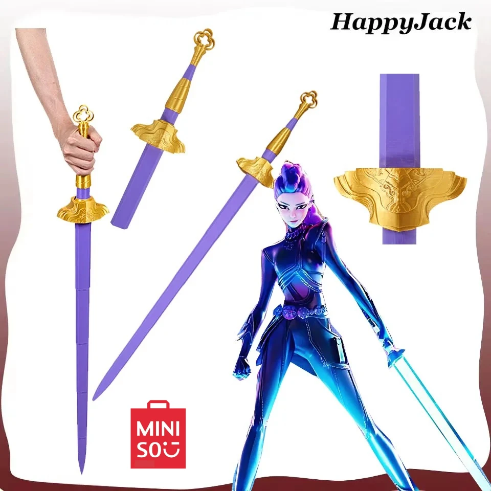 

Rumi Cosplay Long Sword Demon Cartoon Hunters KPop Roleplay Knife Props Halloween Carnival Party Disguise Costume Accessories