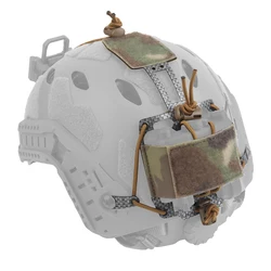 Taktik PVS31 NVG pil kutusu çanta Militar hızlı kask tutma sistemi ayarlanabilir Paintball Airsoft kask aksesuar