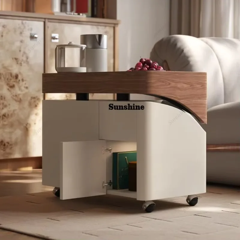 

Передвижной чайный столик в средневековом стиле с интегрированным чайником, создающий ощущение роскоши, приставной столик для гостиной FT