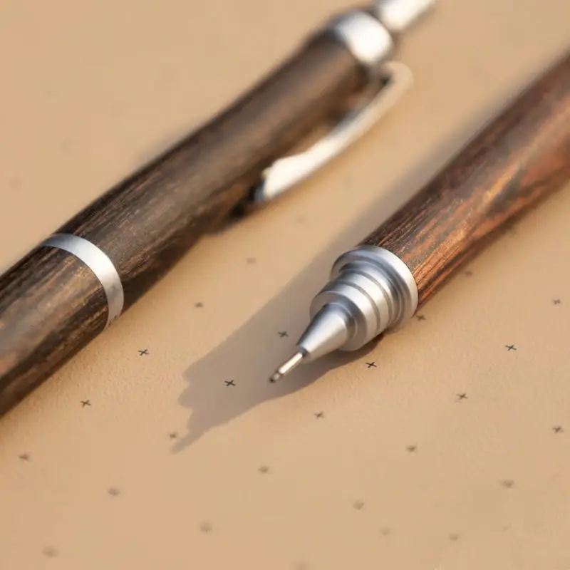 Japanese Stationery Pilot Wooden Automatic Pencil Ultra Lightweight Modern Design for Professionals Student Propelling Pencil