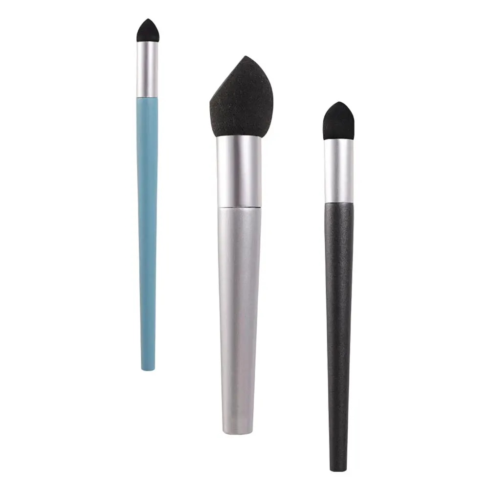 

3 Pcs Sketch Gray Surface Pen Diy Craft Drawing Tools Beginner Kit Blending Sponge Detailed Ink Brush Wiper
