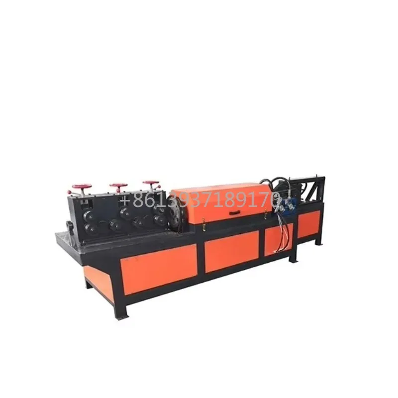 

Brand New Steel Metal Pipe Straightener Machine Steel bar Straightening and Cutting Machine
