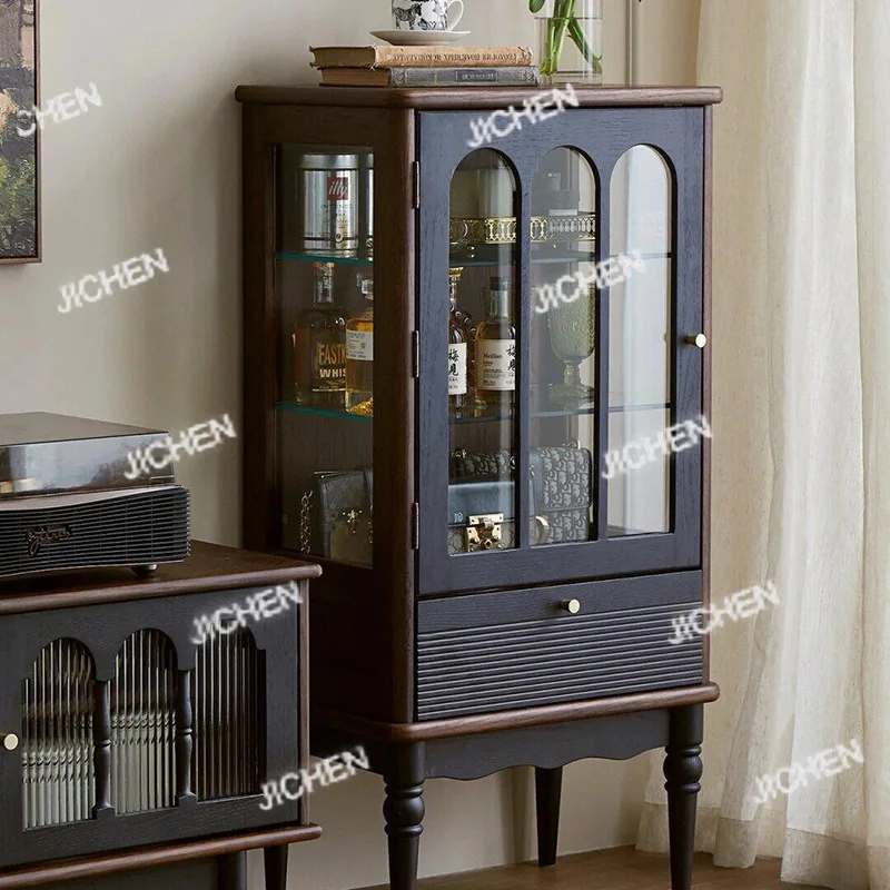 

Французский ретро-витрина, маленькая квартира, гостиная, настенный шкафчик, винный шкаф, ТВ-шкаф