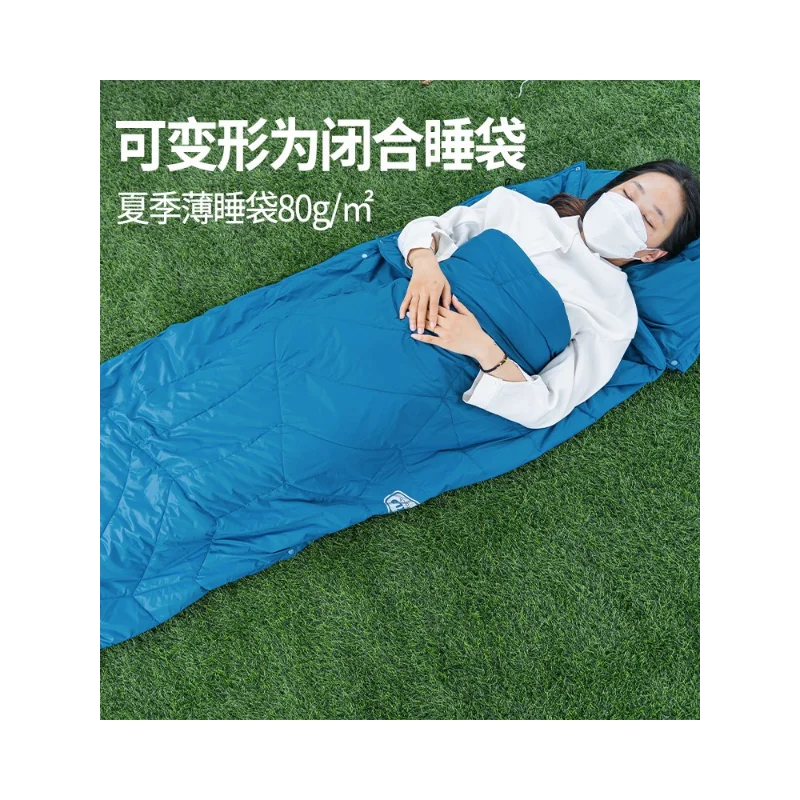 Outdoor multi-function adult thermal wearable sleeping bag cloak sleeping bag camping emergency 3M Thinsulate thermal blanket