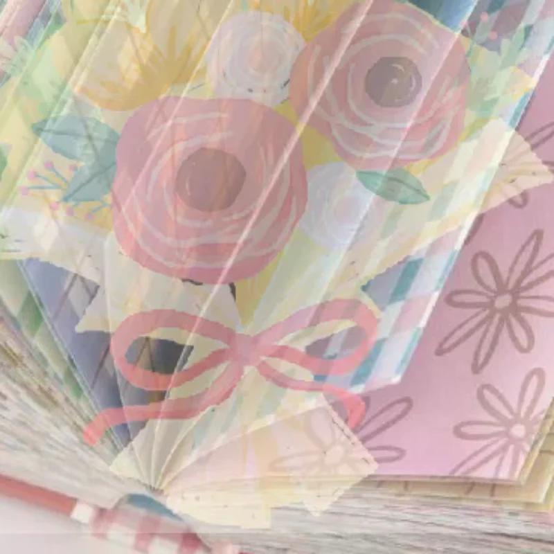 100pcs Moonlight Wish Book Series Memo Pads Exquisite Material Paper for Scrapbooking Diary Decor Collage DIY Journal Stationer