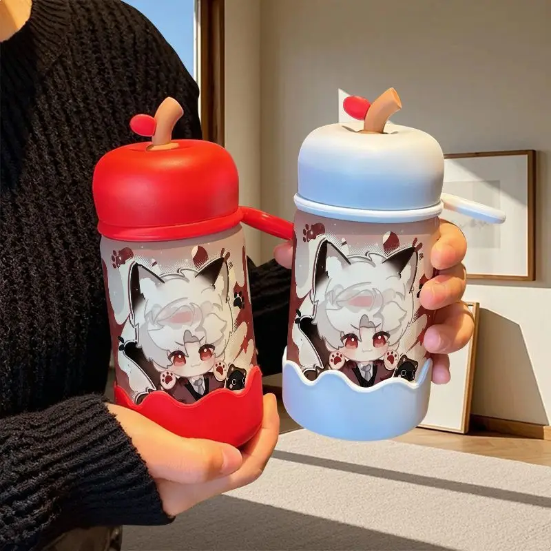 

Игра «Любовь и глубокое пространство», аниме Cos Sylus, унисекс, 15x6,5 см, простая изолированная чашка с цветными блоками, подарок с мультяшным принтом