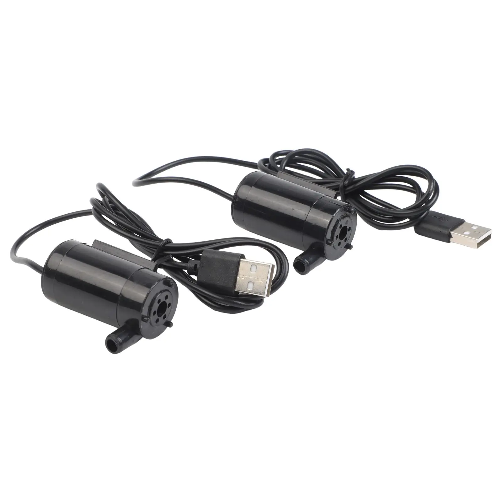 Plumbing Parts Water Pump 1.78*0.91inch 12V DC 1M Cable 2Pcs Brushless Motor Pvc Submersible Water Pump Brand New