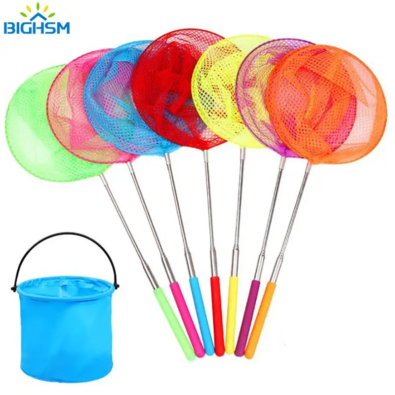 

2023 New Telescopic Swimming Pool Net Rake Clear Cleaner Scoop Leaf Stainless Steel Skimmer Mesh Frame Kids Outdoor Fish Nett