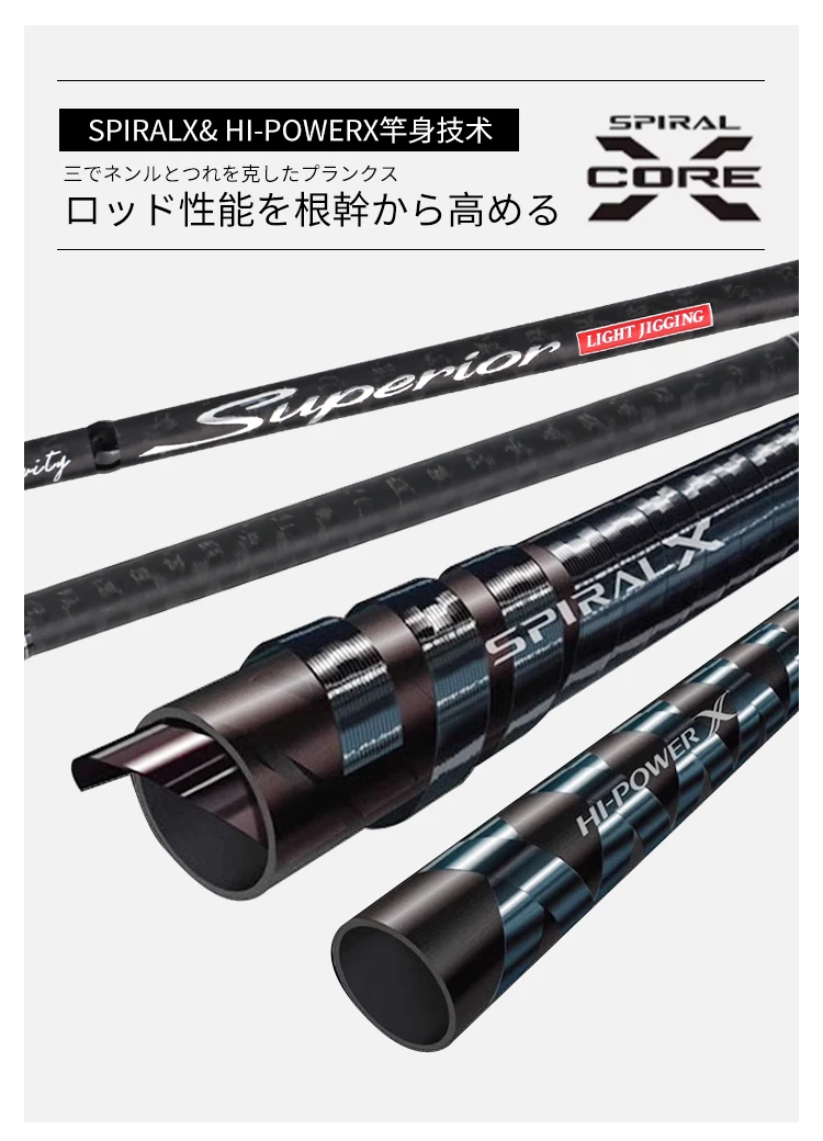 MADMOUSE Japan Fuji Teile Light Jigging Rute SUPERIOR 1,9M PE 0,6-1,5 JIG30-120G 9kg Spinn-/Casting-Bootsrute Meeresangelrute – Detail 5